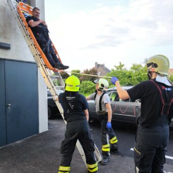 Am 05.06.2025 nutzte die Freiwillige Feuerwehr Seitenstetten-Dorf unseren nutze unseren Übungsturm und dem Übungsschacht für eine praxisnahe Übung.