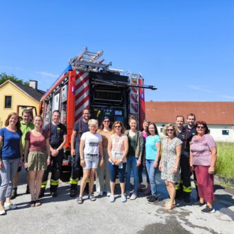 Am 13.06.2025 führten wir gemeinsam mit dem örtlichen Kindergarten eine Räumungsübung durch.